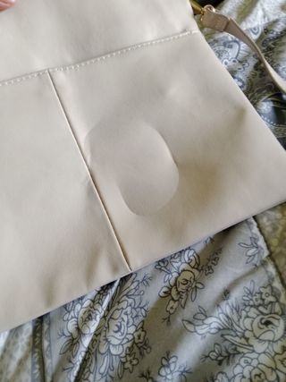Bolso beigebandolera