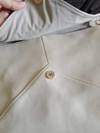 Bolso beigebandolera