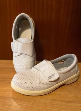 Zapatos trabajo PSH blancos