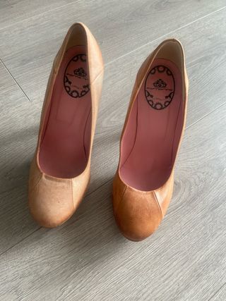 Tacones Fronarina marrón