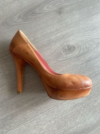 Tacones Fronarina marrón