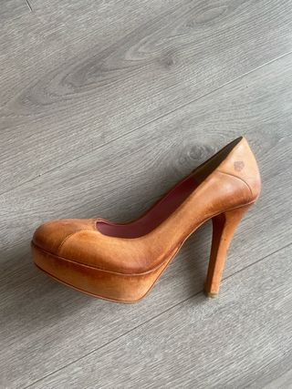 Tacones Fronarina marrón
