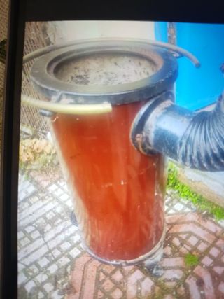 Estufa leña Hergon - Antigua