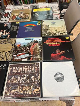Vinilos Clásicos y Ópera - 10 LPs