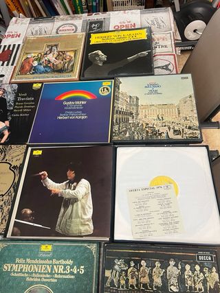 Vinilos Clásicos y Ópera - 10 LPs