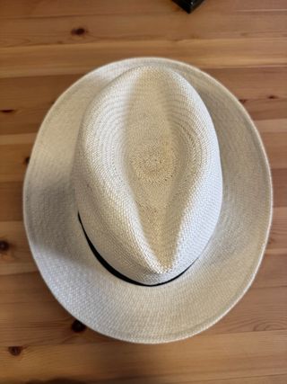 Sombrero Paja Toquilla Beige