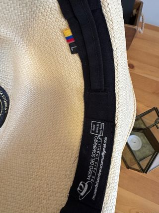 Sombrero Paja Toquilla Beige
