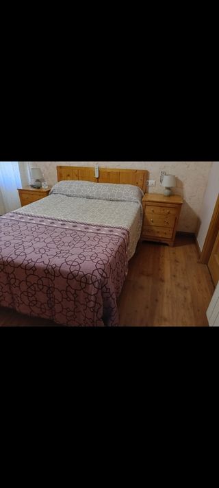 Cabezal + 2 mesillas pino