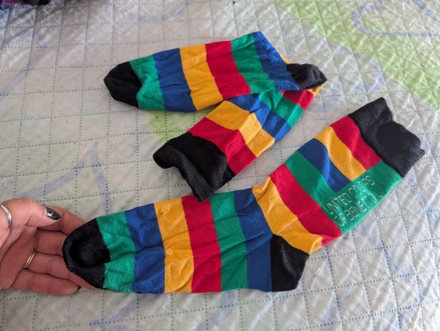 Calzini uomo multicolor United colors of Benetton