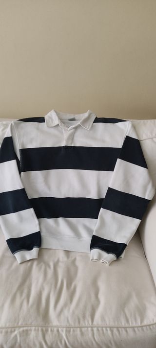 Sudadera rayas niño. Talla S (14-15)