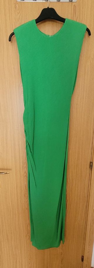 Vestido Zara verde M