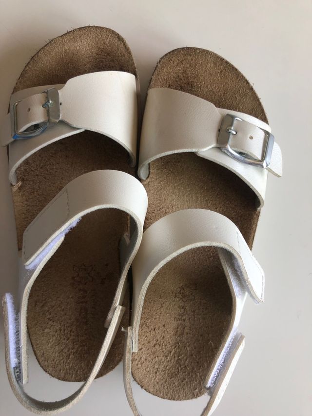 Sandalias blancas niña talla 31
