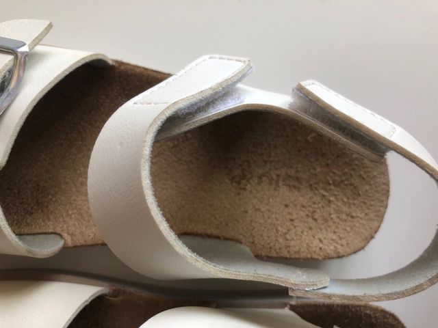 Sandalias blancas niña talla 31