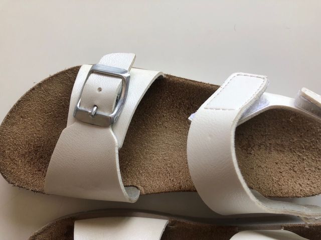 Sandalias blancas niña talla 31