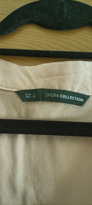 Sfera vestido midi rosa verano