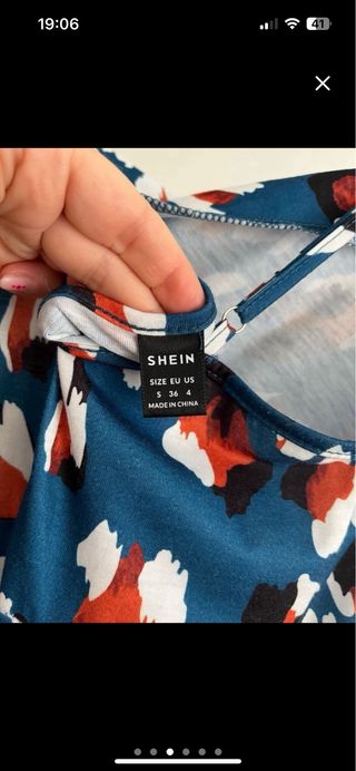 Vestido estampado leopardo - Talla S