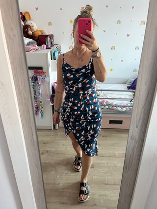 Vestido estampado leopardo - Talla S