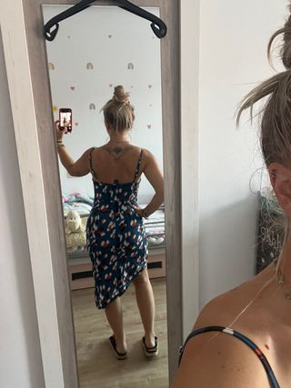 Vestido estampado leopardo - Talla S