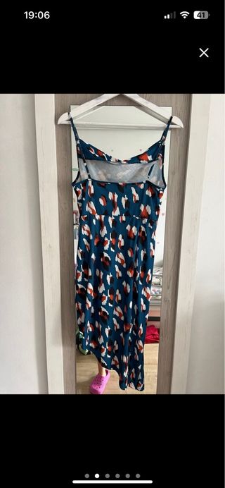 Vestido estampado leopardo - Talla S