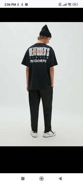 Camiseta Pull&Bear x Junji Ito – NUEVA con etiquet