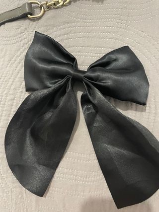 Lazos para el pelo negro grande y dos pequeños