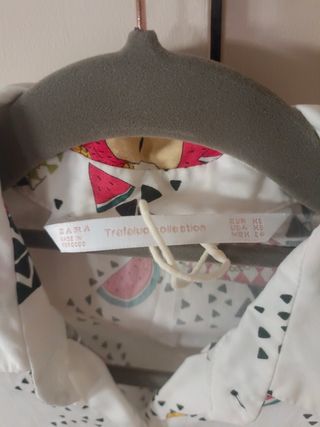 Camisa Zara verano talla S