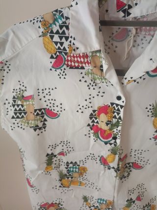 Camisa Zara verano talla S