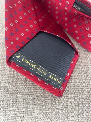 Corbata de seda de Ermenegildo Zegna