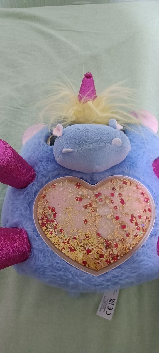 Peluche Unicorno Glitterato