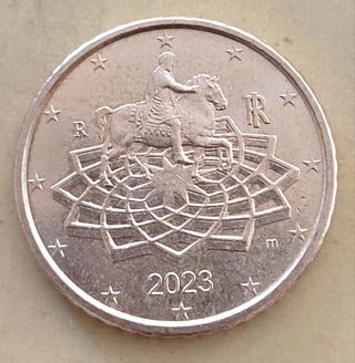 Moneda 50 céntimos Italia 2023