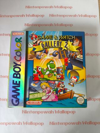 Caja de juego Game & Watch Gallery 2 PAL España