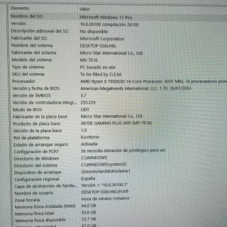 PC Gamer Ryzen9 7950X3D + RTX4080 Super + Garantia