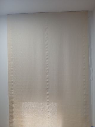 Estore plegable Yute Beige 150x250cm