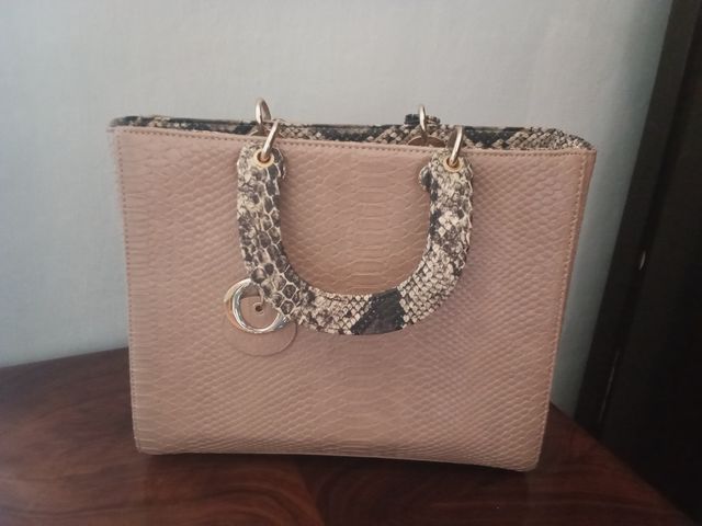 Borsa beige - Tracolla