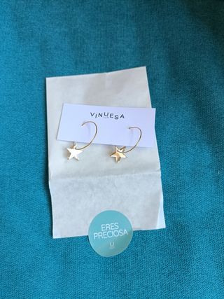 Pendientes" Vinuesa".Sin usar.