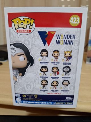 Funko Wonder Woman Linterna Blanca