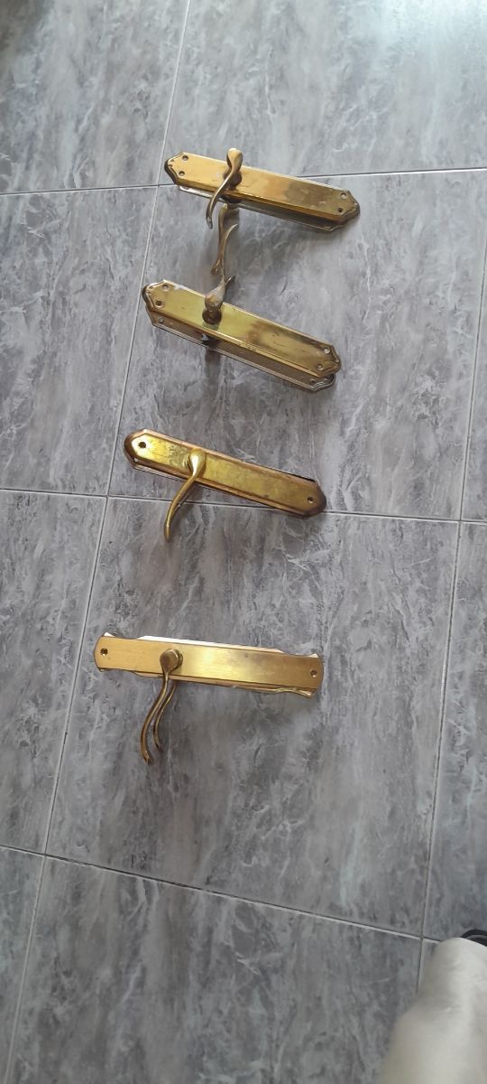 Manillas puertas antiguas - 5 uds.