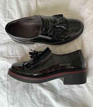 Mocasines Pitillos negros | Talla 38