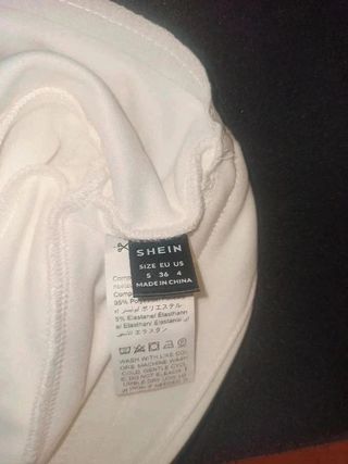 Gonna bianca Shein - Mini