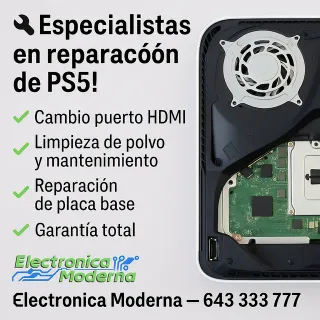 Reparación PS5 (PlayStation 5)