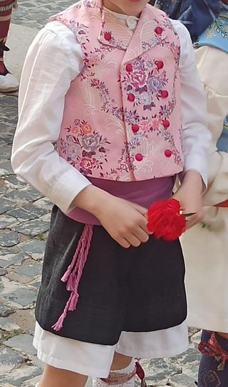 Traje Fallero niño: Chaleco y Pantalón