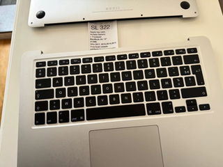 TECLADO ITALIANO MACBOOK AIR 13 A1466 AÑO2017-2013