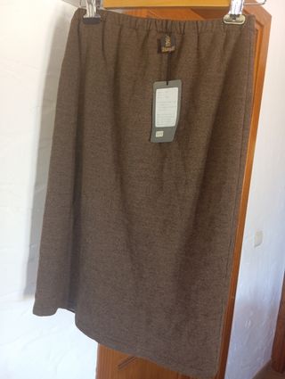 Falda Novak marrón - Talla 42