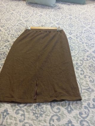 Falda Novak marrón - Talla 42