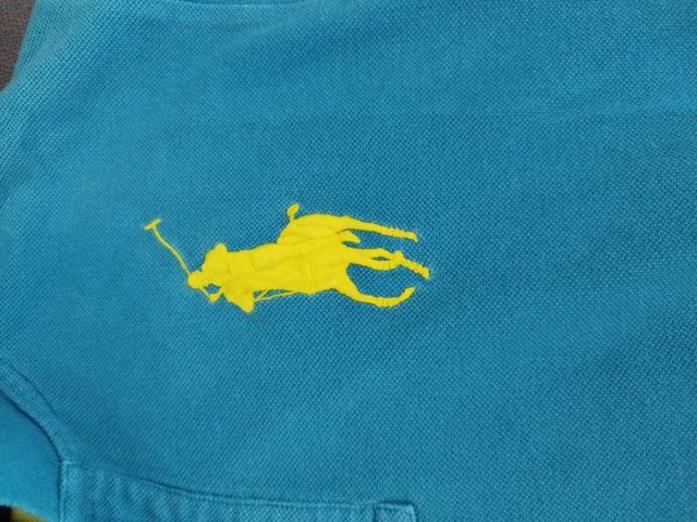 Polo Ralph Lauren azul-amarillo Polo Tommy Hilfige