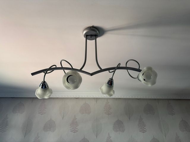 Lámpara techo 4 luces - Moderna