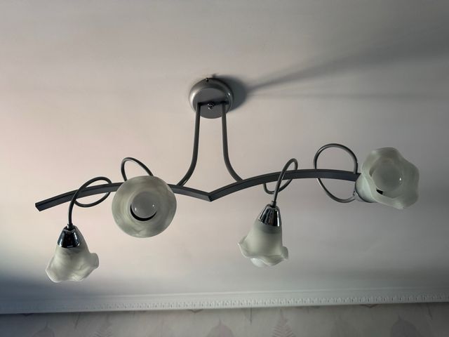 Lámpara techo 4 luces - Moderna