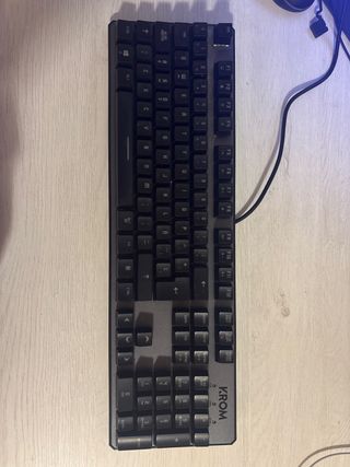 Teclado mecánico Krom Kernel RGB gaming