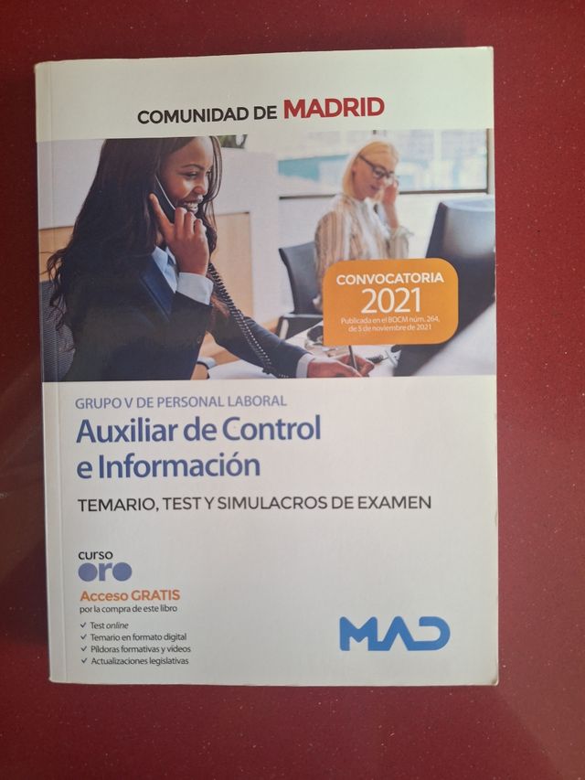 Auxiliar Control e Información 2021