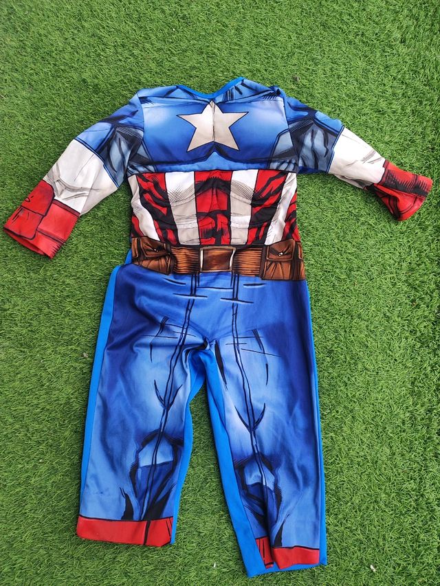 Traje Capitán América niño